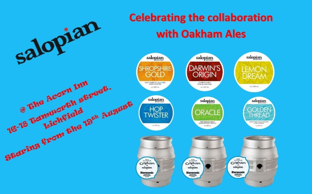 Harmonic Celebration (an Oakham Ales and Salopian tap-takeover)