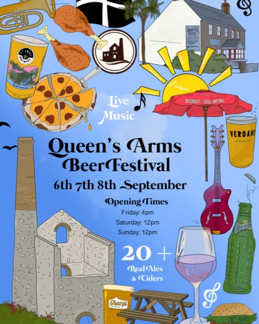 The Queens Arms, Botallack, Beer Festival