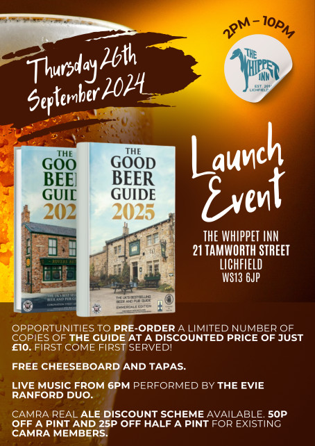 Good Beer Guide Launch Event - Whippet Inn