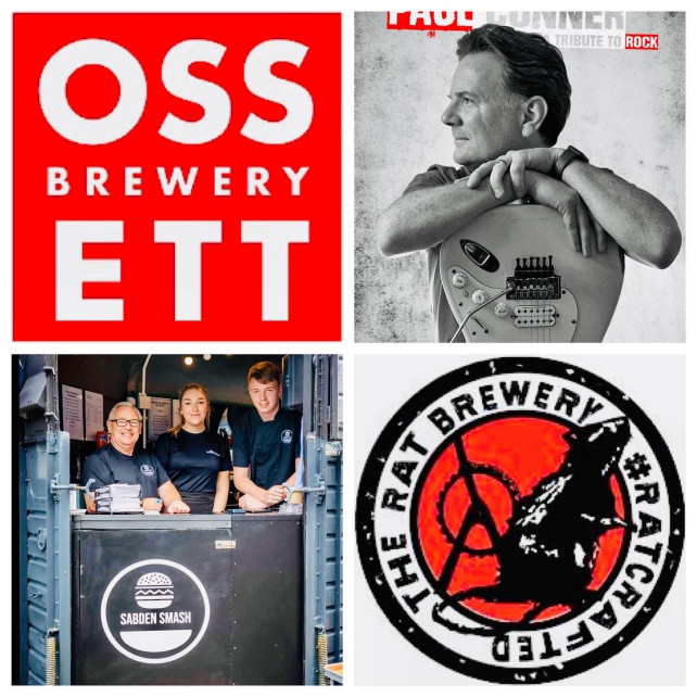 Ossett x Rat Tap Takeover with Live Music from Paul Conner & Sabden Smash Burger  