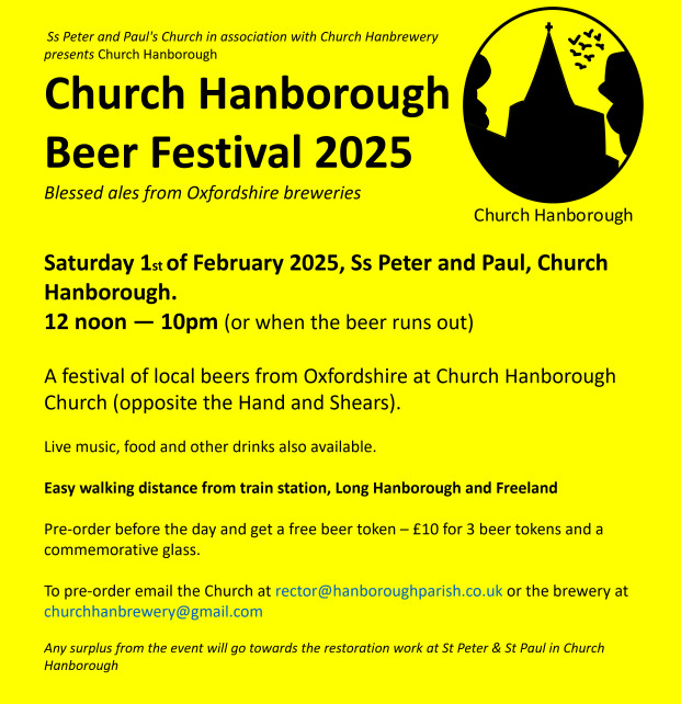 Church Hanborough Beer Festival 2025