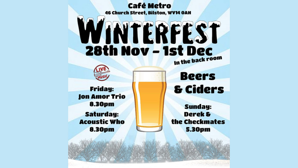 Cafe Metro Winterfest - Beer & Cider Festival