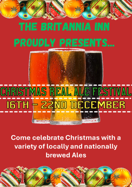 Christmas Real Ale Festival @ The Britannia Inn