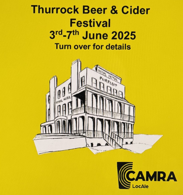 THURROCK BEER AND CIDER FESTIVAL 2025