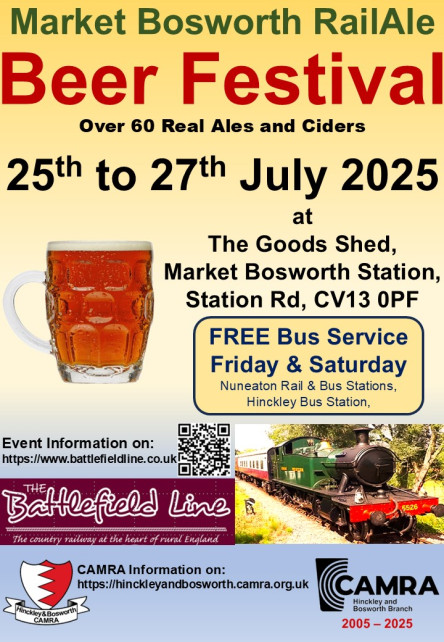 Market Bosworth Rail Ale Festival