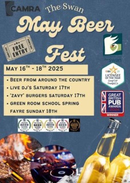 Slough, Windsor and Maidenhead Branch Social - Swan Beer Festival