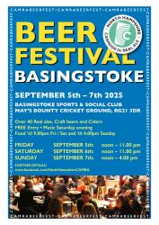 Photo from the Basingstoke Beer Festival
