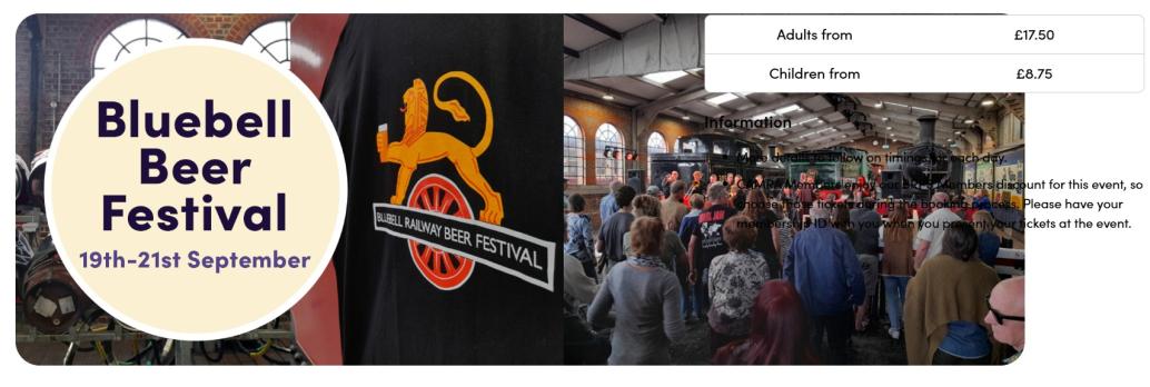 BLUEBELL BEER FESTIVAL