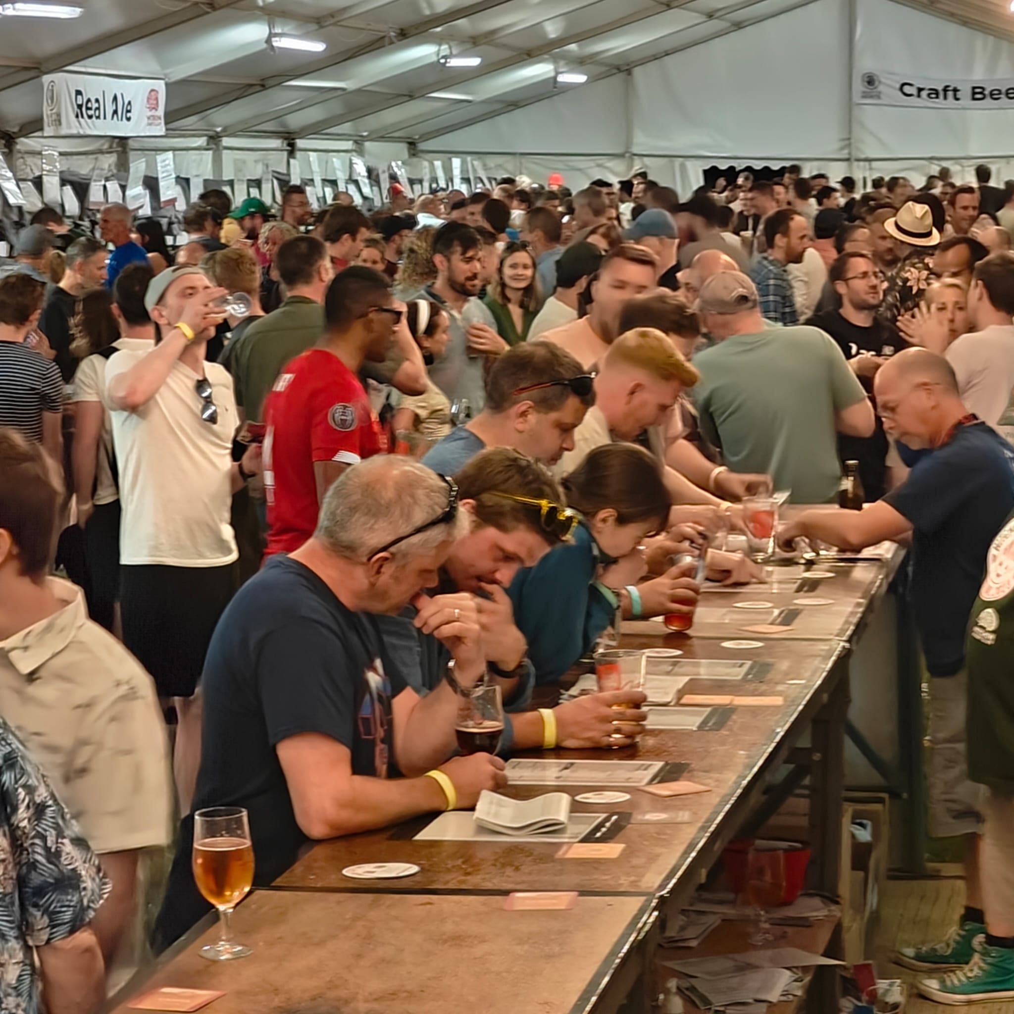 Photo from the Hitchin Beer & Cider Festival 2025