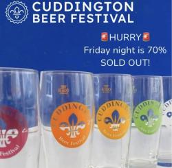 Photo from the Cuddington Beer Festival