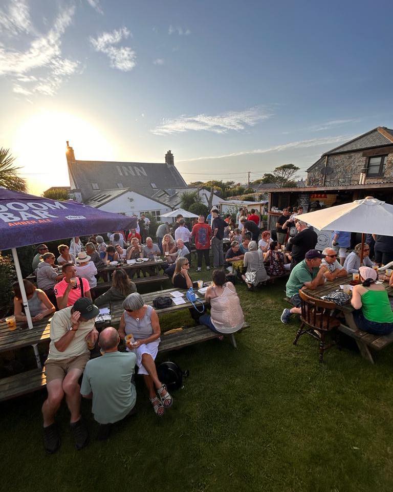 Photo from the The Botallack Beer Festival at the Queens Arms