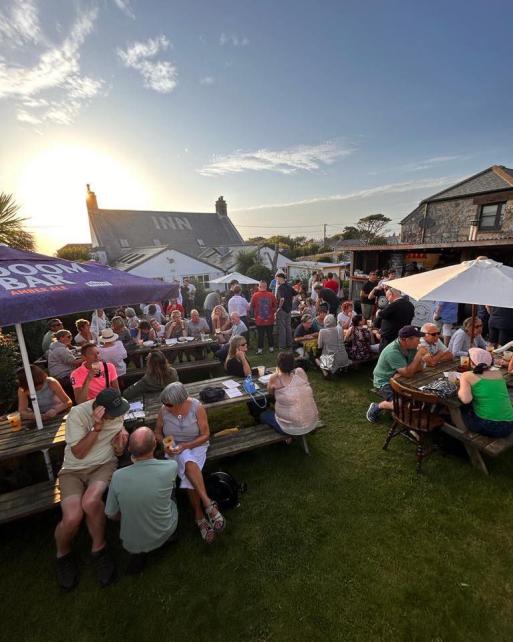 The Botallack Beer Festival at the Queens Arms