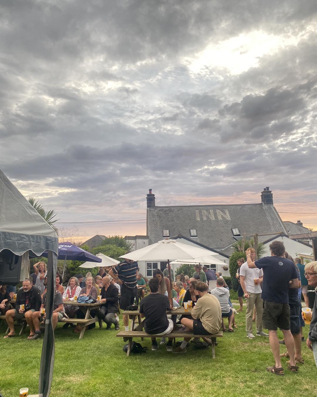 Photo from the The Botallack Beer Festival at the Queens Arms