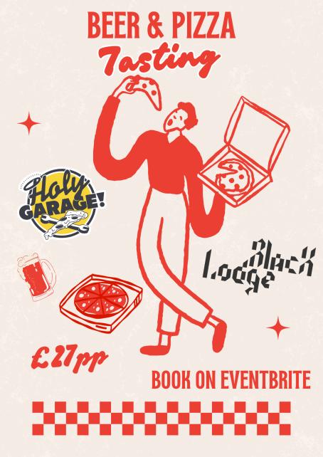 Black Lodge Brewery x Holy Garage - Beer & Pizza tasting