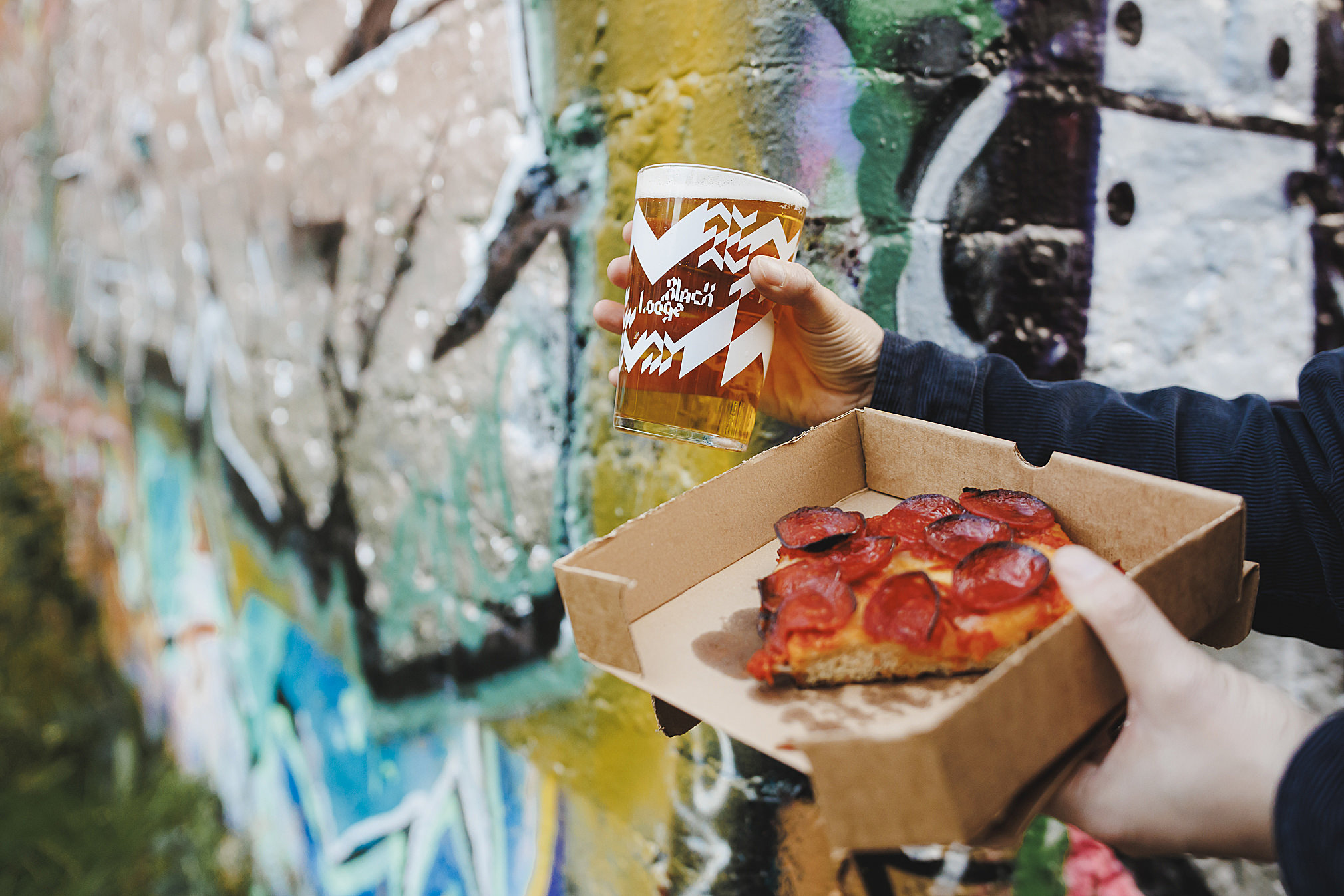 Photo from the Black Lodge Brewery x Holy Garage - Beer & Pizza tasting