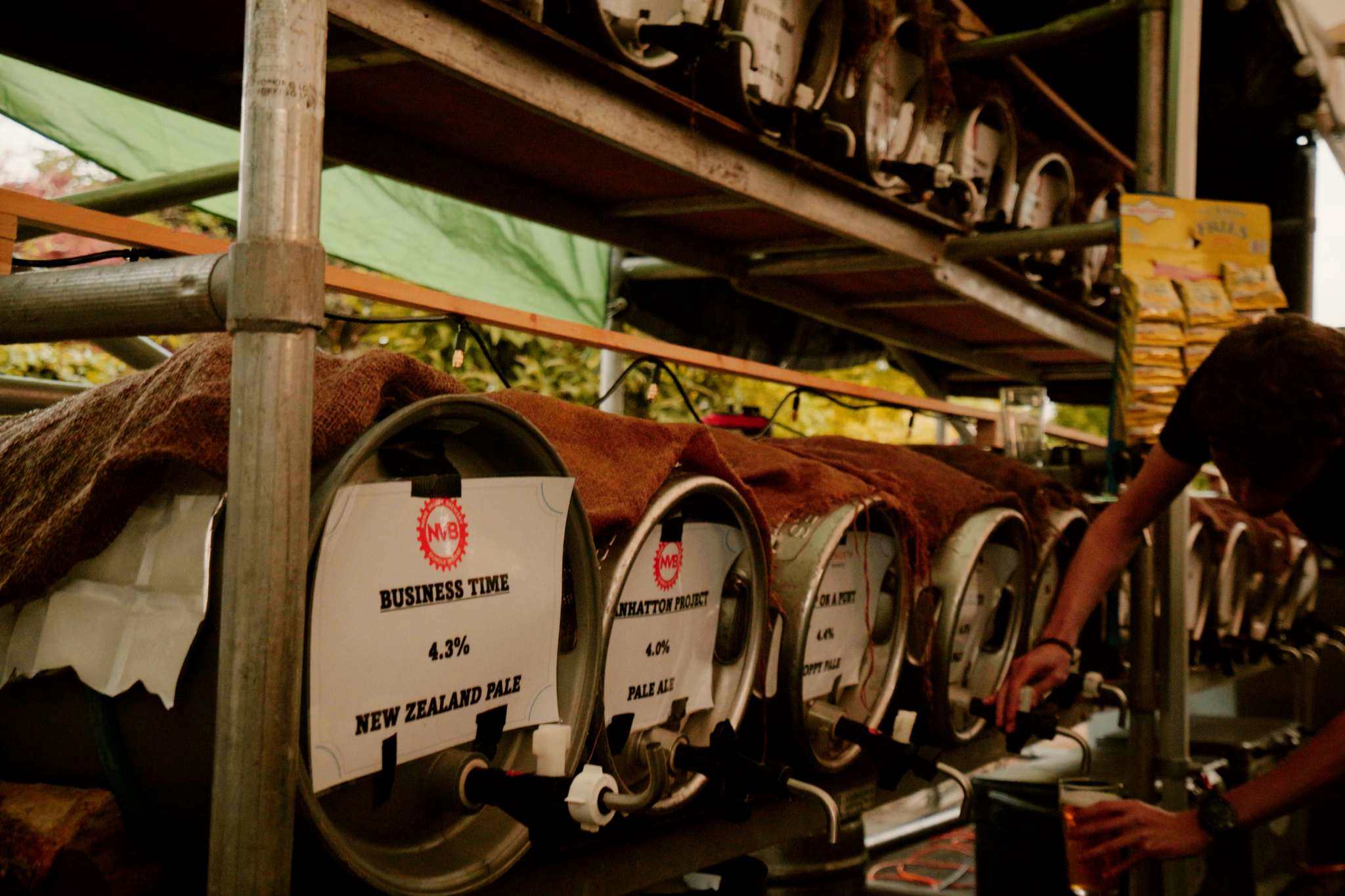 Photo from the The Royal Oak Beer Festival