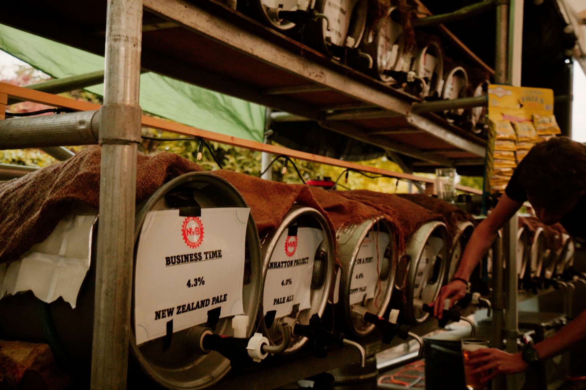Photo from the The Cock's Beer Festival
