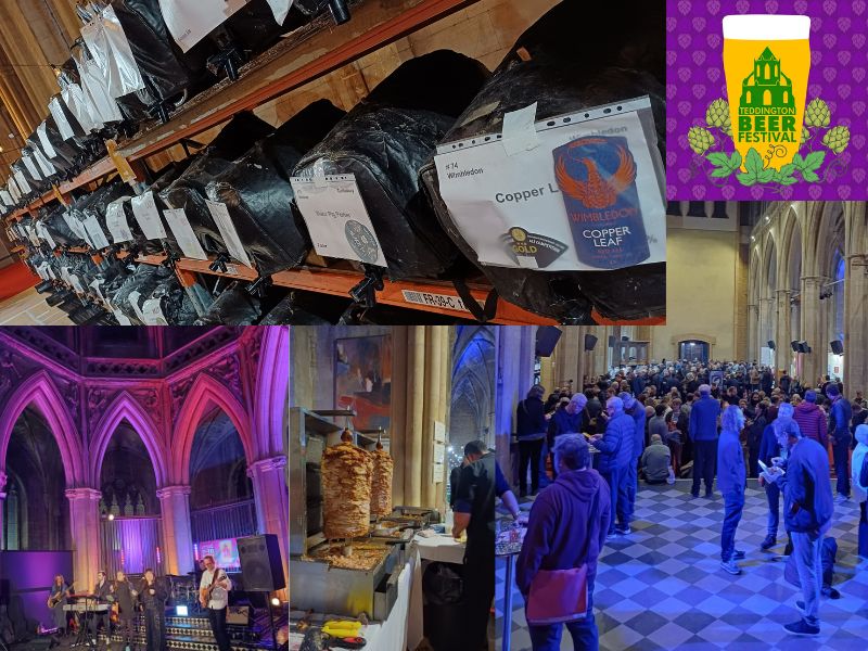 Photo from the Teddington Beer Festival