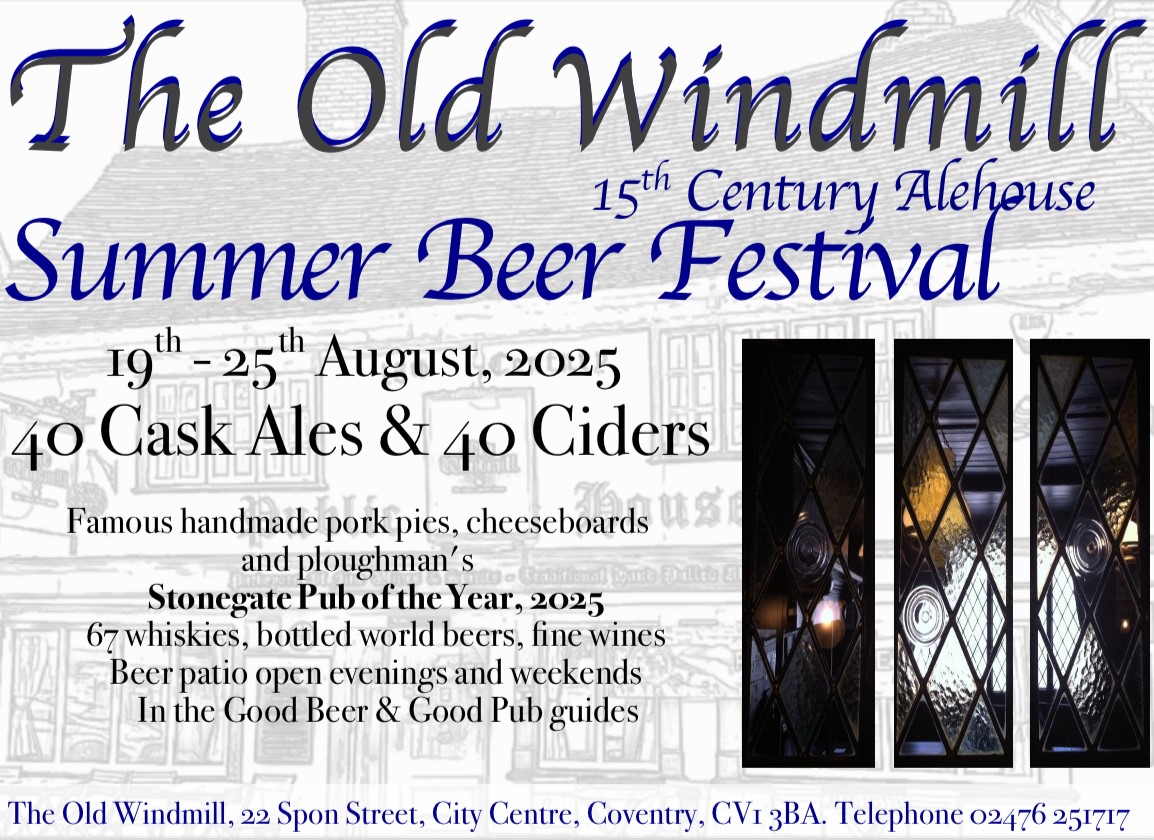 Photo from the The Old Windmill Summer Beer Festival
