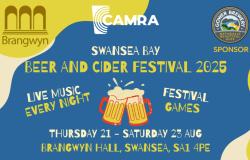 Photo from the Swansea Bay Beer and Cider Festival 2025