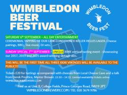 Photo from the Wimbledon Beer Festival