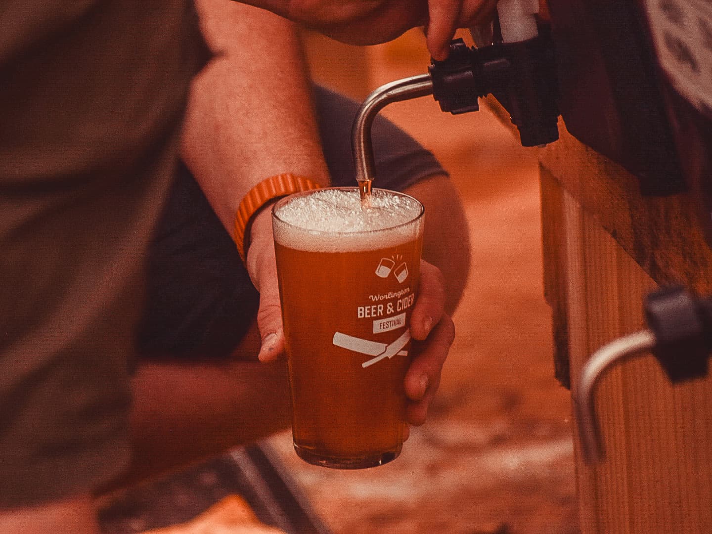 Photo from the Worlington Beer & Cider Festival