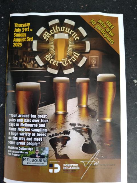 Melbourne Beer Trail (Derbyshire)