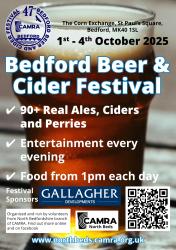 Photo from the Bedford Beer Festival