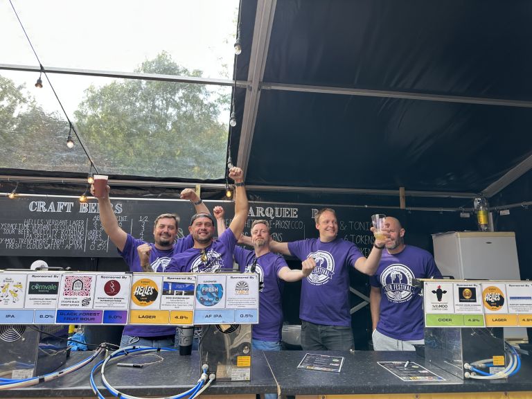 Photo from the Caterham Beer Festival