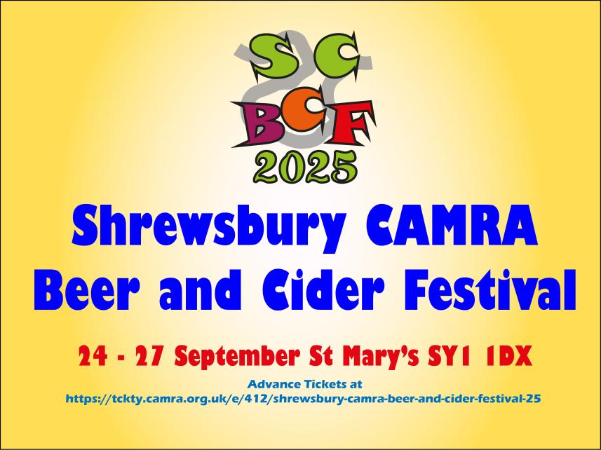 Shrewsbury CAMRA Beer and Cider Festival