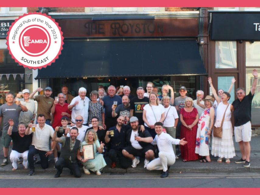South East Region CAMRA Pub of the Year 2025 Presentation