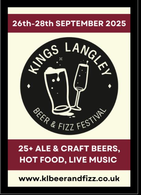 Kings Langley Beer & Fizz Festival