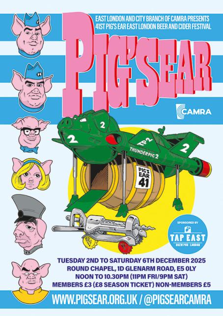 Pig's Ear East London Beer & Cider Festival