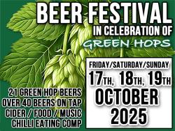 Photo from the Green Hop Beer Festival - A Celebration of fresh Green Hops