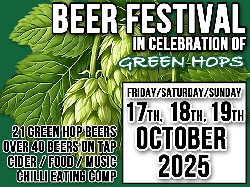 Photo from the Green Hop Beer Festival - A Celebration of fresh Green Hops