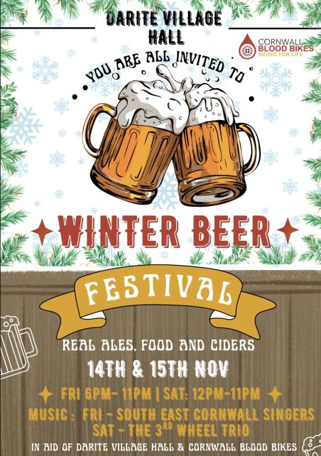Darite Village Hall Winter Beer Festival