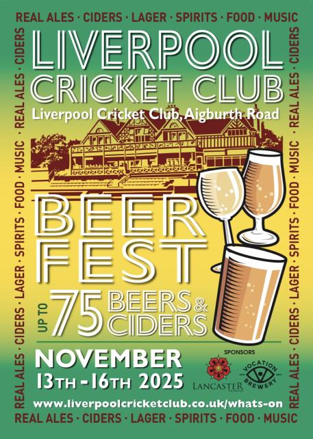 Liverpool Cricket Club Beer Fest 2025