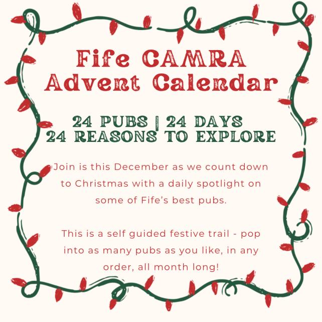 🎄 Fife CAMRA Branch Pub Advent Calendar 2025 🎄