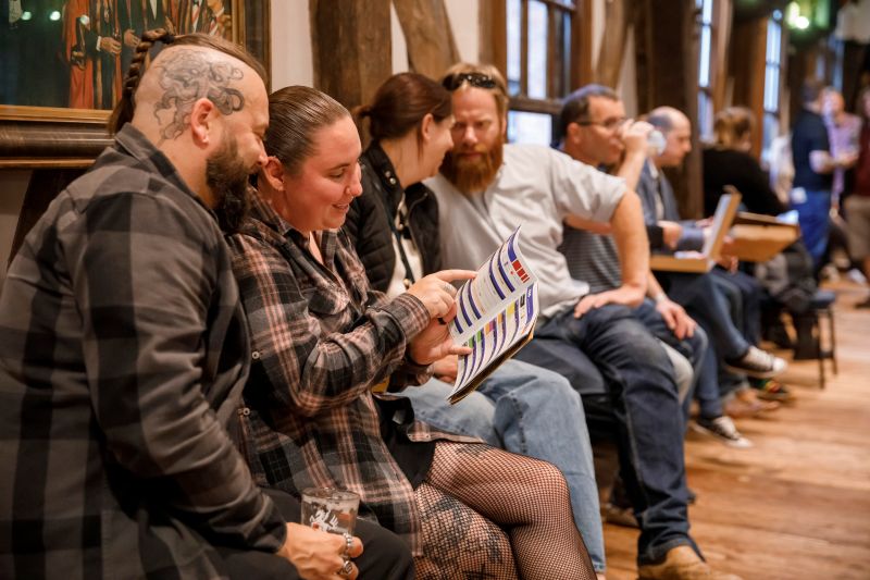 Photo from the Merchant Adventurers' Charity Beer Festival