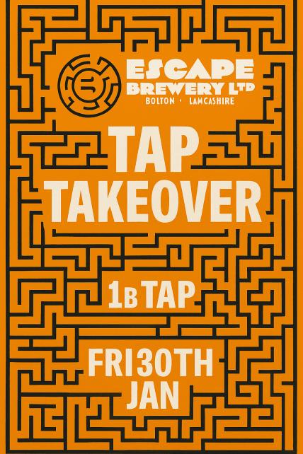 Tap Takeover - Escape Brewery