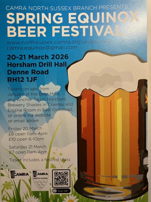 North Sussex Spring Equinox Beer & Cider Festival