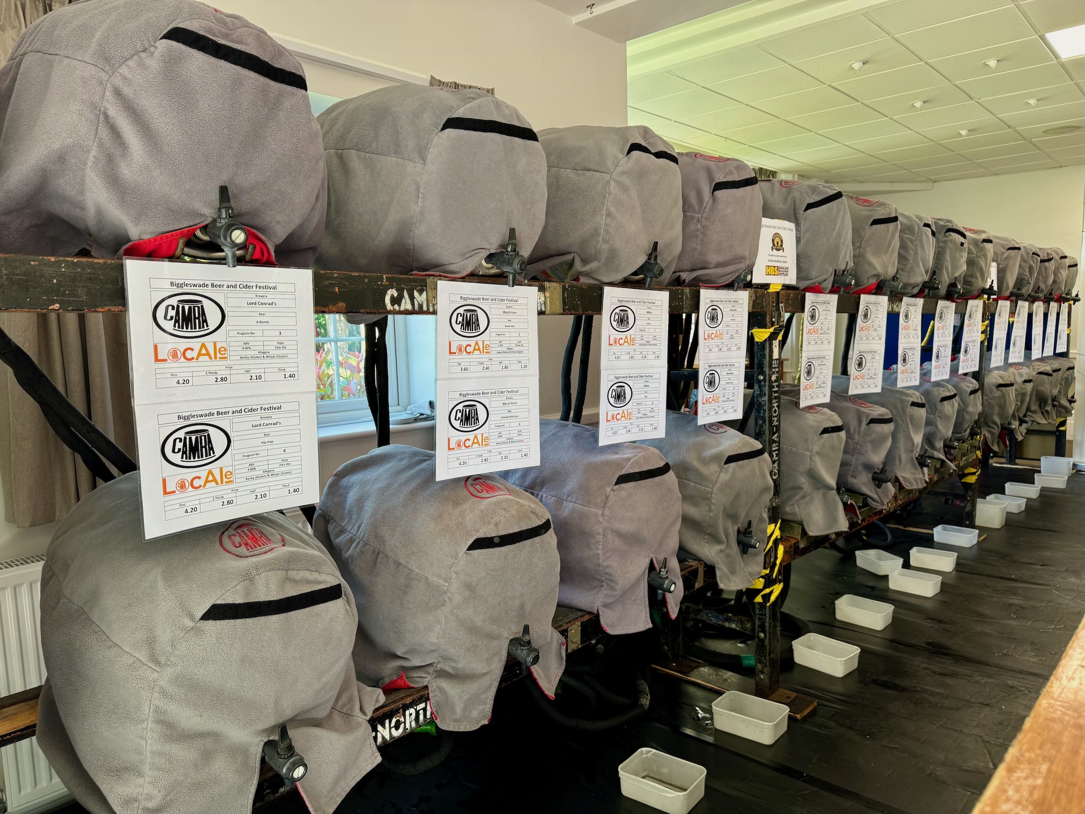 Photo from the Biggleswade Beer & Cider Festival