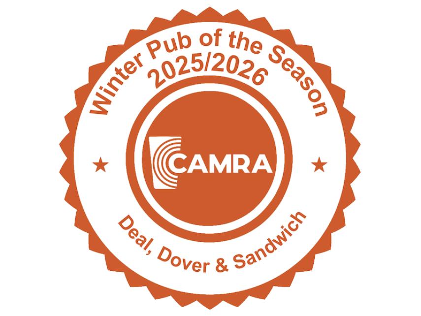 Deal Dover and Sandwich Branch Winter Pub of the Season 2025/2026 Presentation