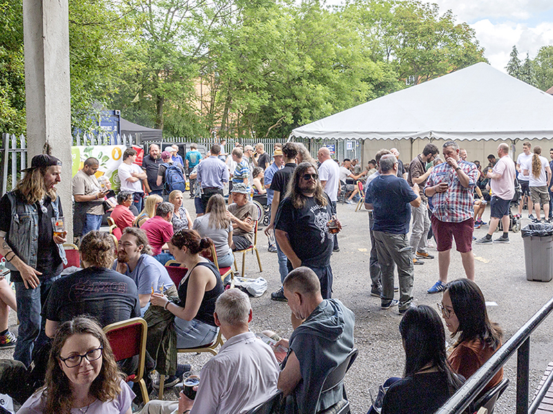 Photo from the 38th Stockport Beer & Cider Festival