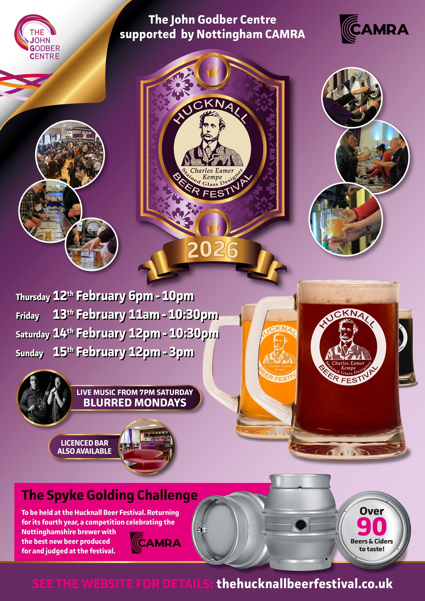 Photo from the Hucknall Beer Festival 