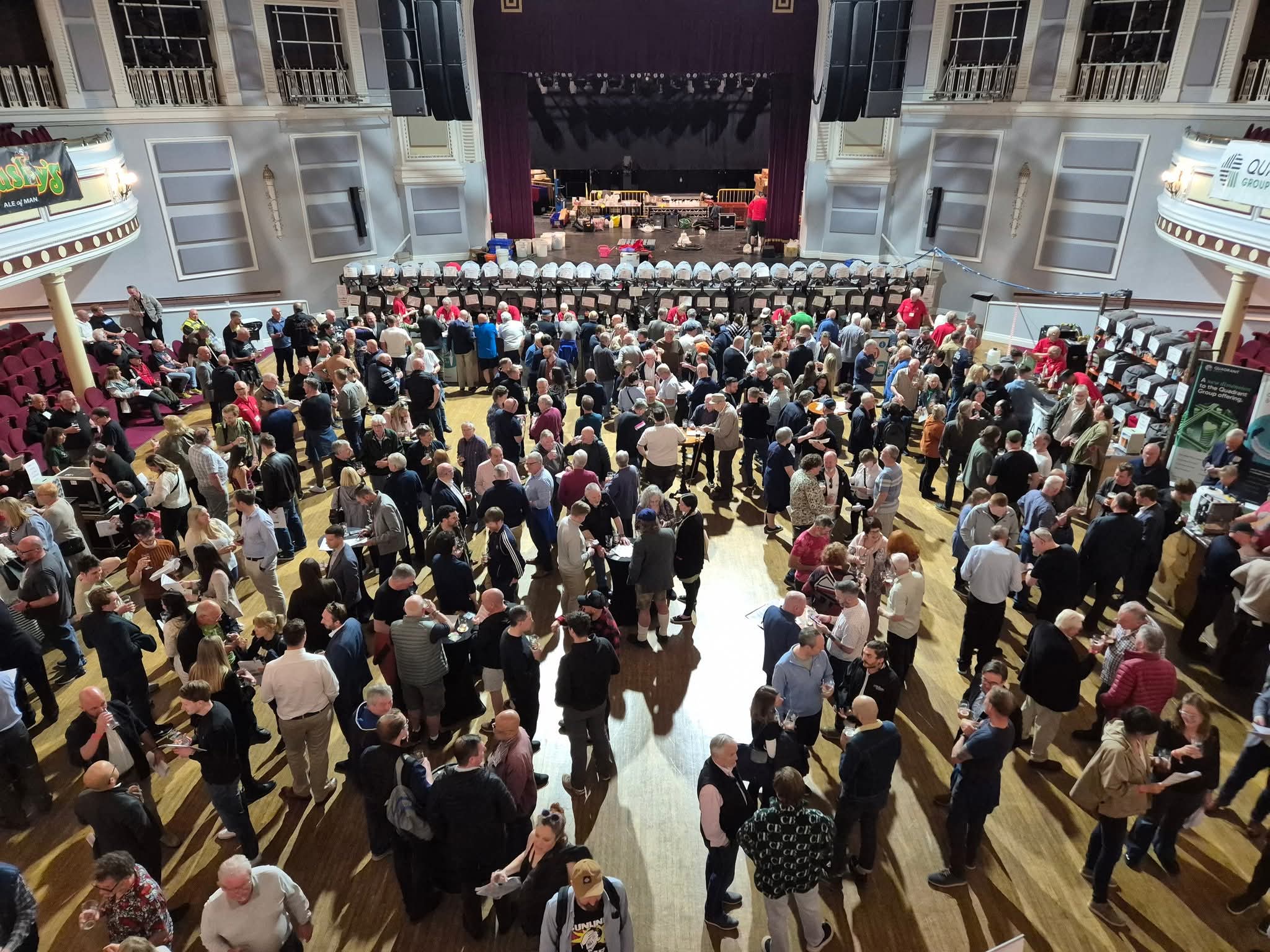 Photo from the 13th CAMRA Isle of Man Beer & Cider Festival