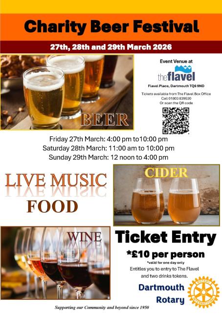 Dartmouth Rotary Charity Beer Festival