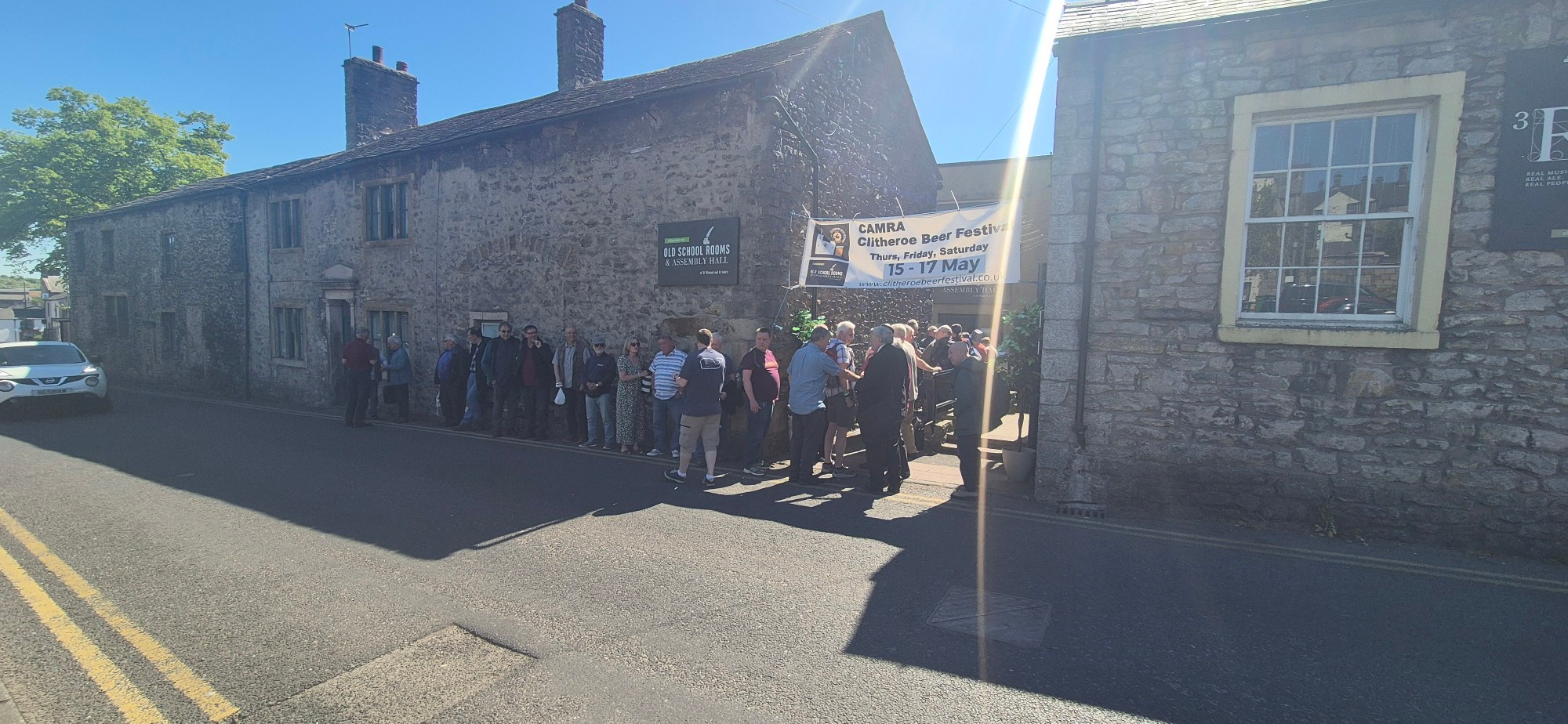 Photo from the Clitheroe Beer Festival 