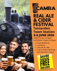 Photo from the KESR Railway Real Ale & Cider Festival