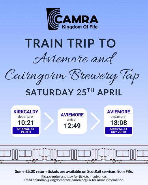 Fife branch social - Aviemore Train Trip
